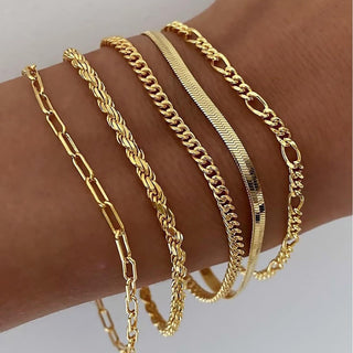 Harmona™ | Gold Bracelet Set