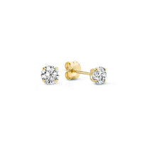 Youri™ | Gold Stone Stud Earrings