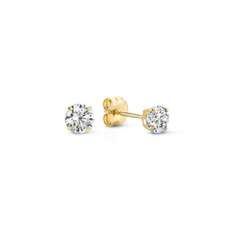 Youri™ | Gold Stone Stud Earrings